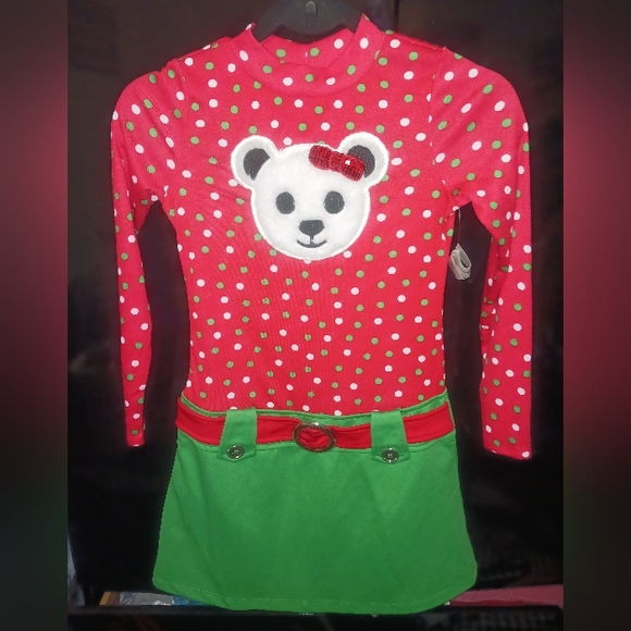 Girls Christmas Dress - Picture 1 of 3